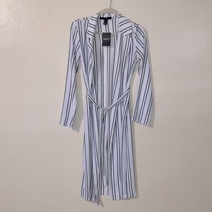 Forever 21 Stripe Jacket Coverup